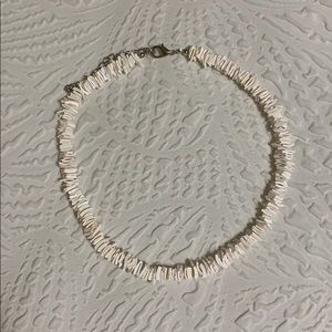White puka shell necklace-SOLD